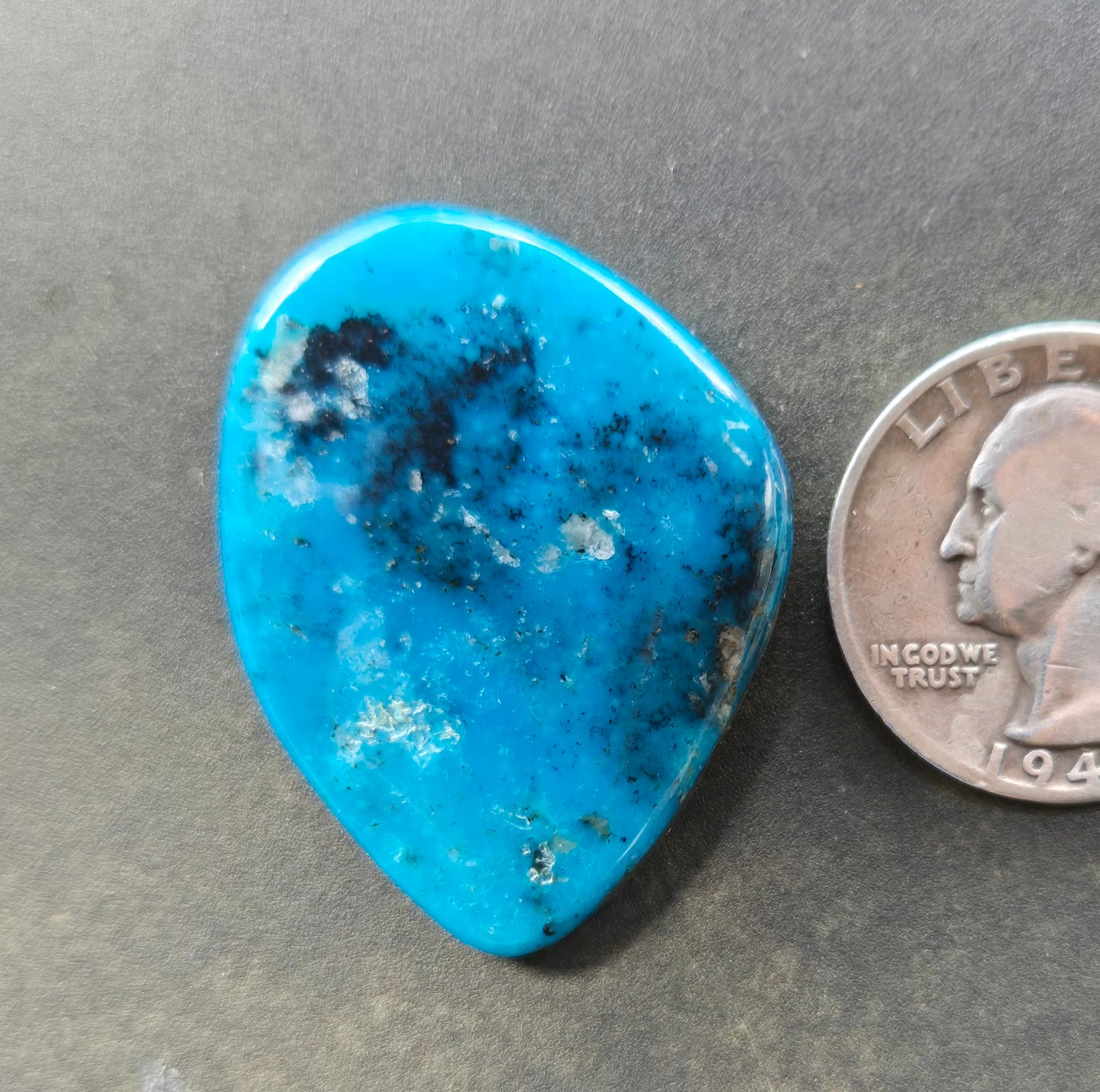 Ithaca Peak Turquoise Cabochon