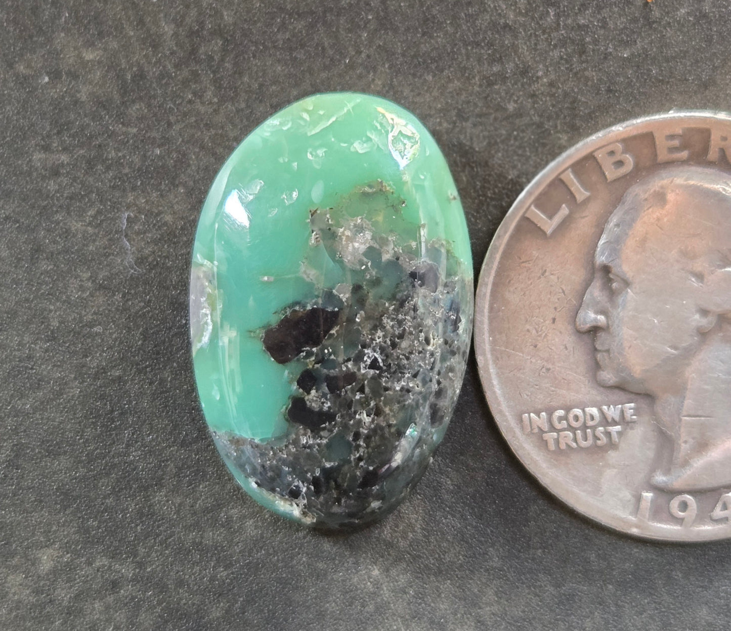 Ackerman Canyon Variscite Cabochon