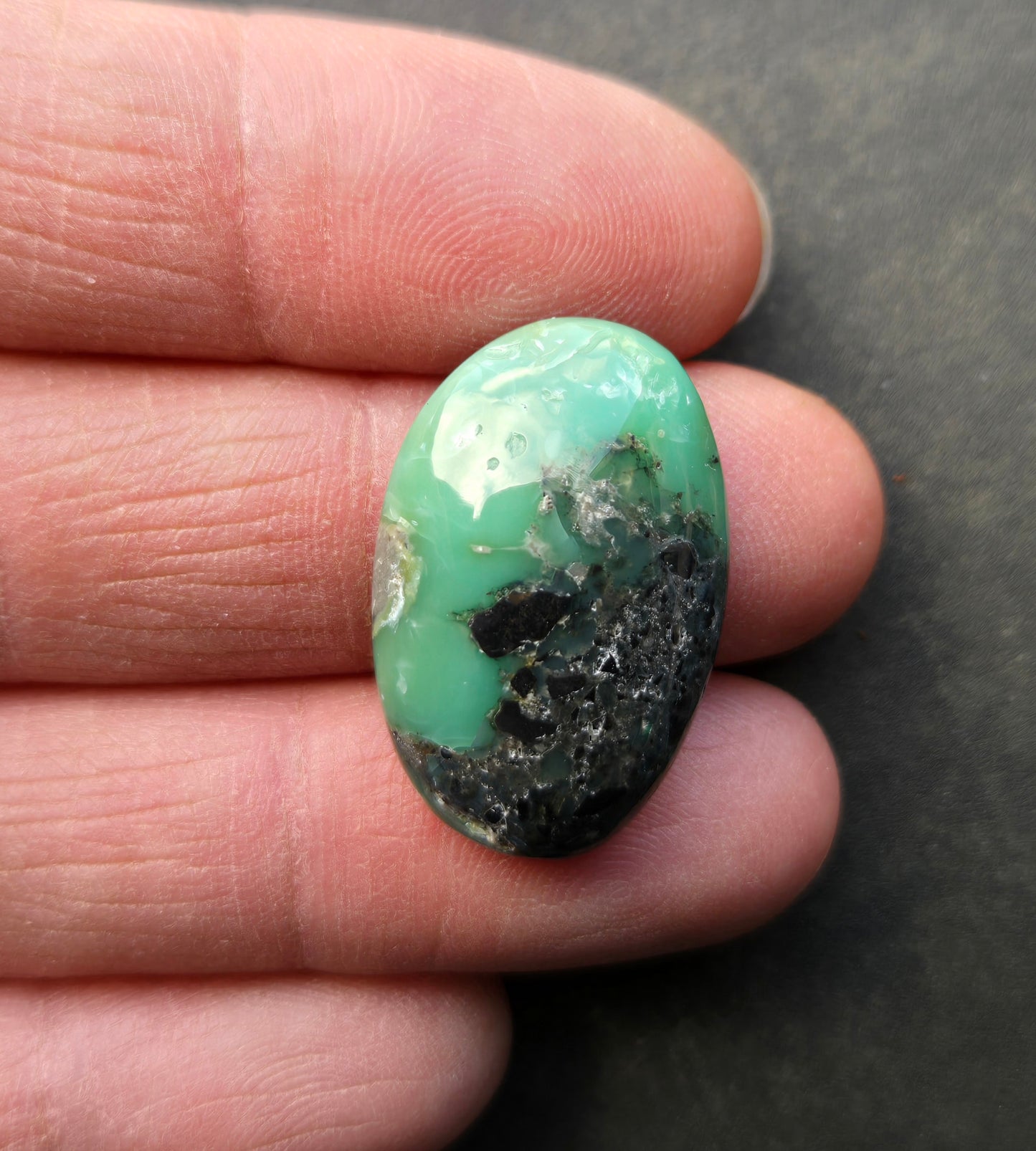 Ackerman Canyon Variscite Cabochon