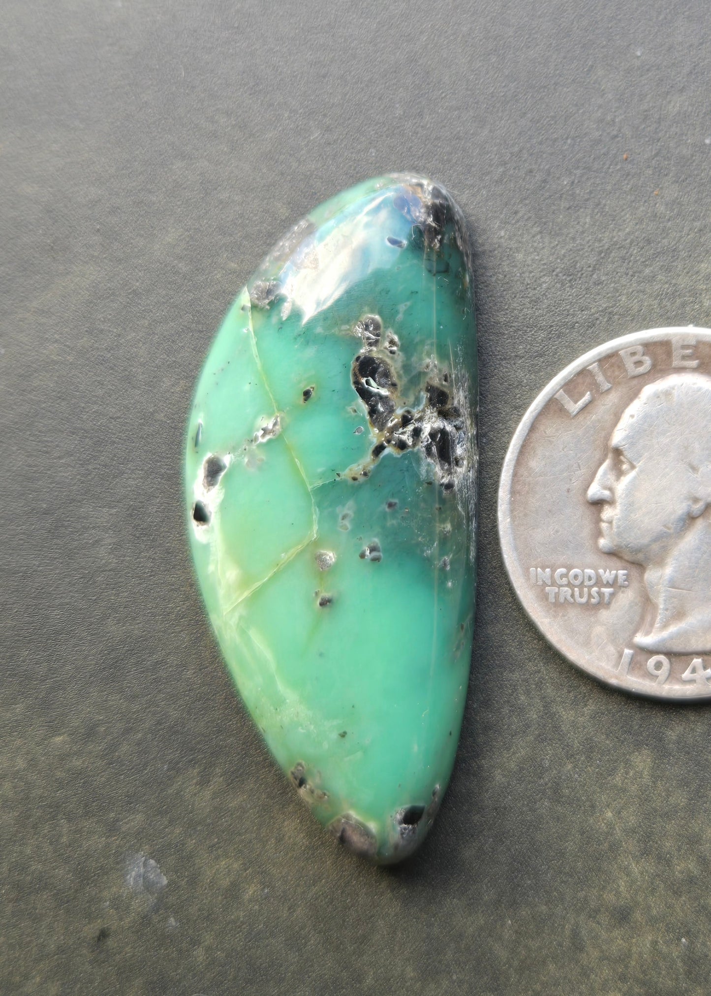 Ackerman Canyon Variscite Cabochon