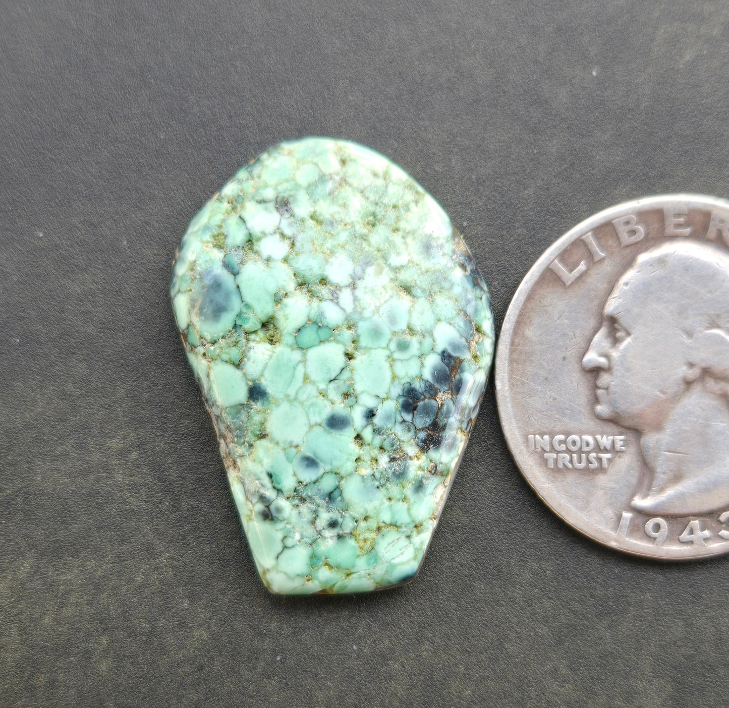 Blue Boy Variscite Cabochon