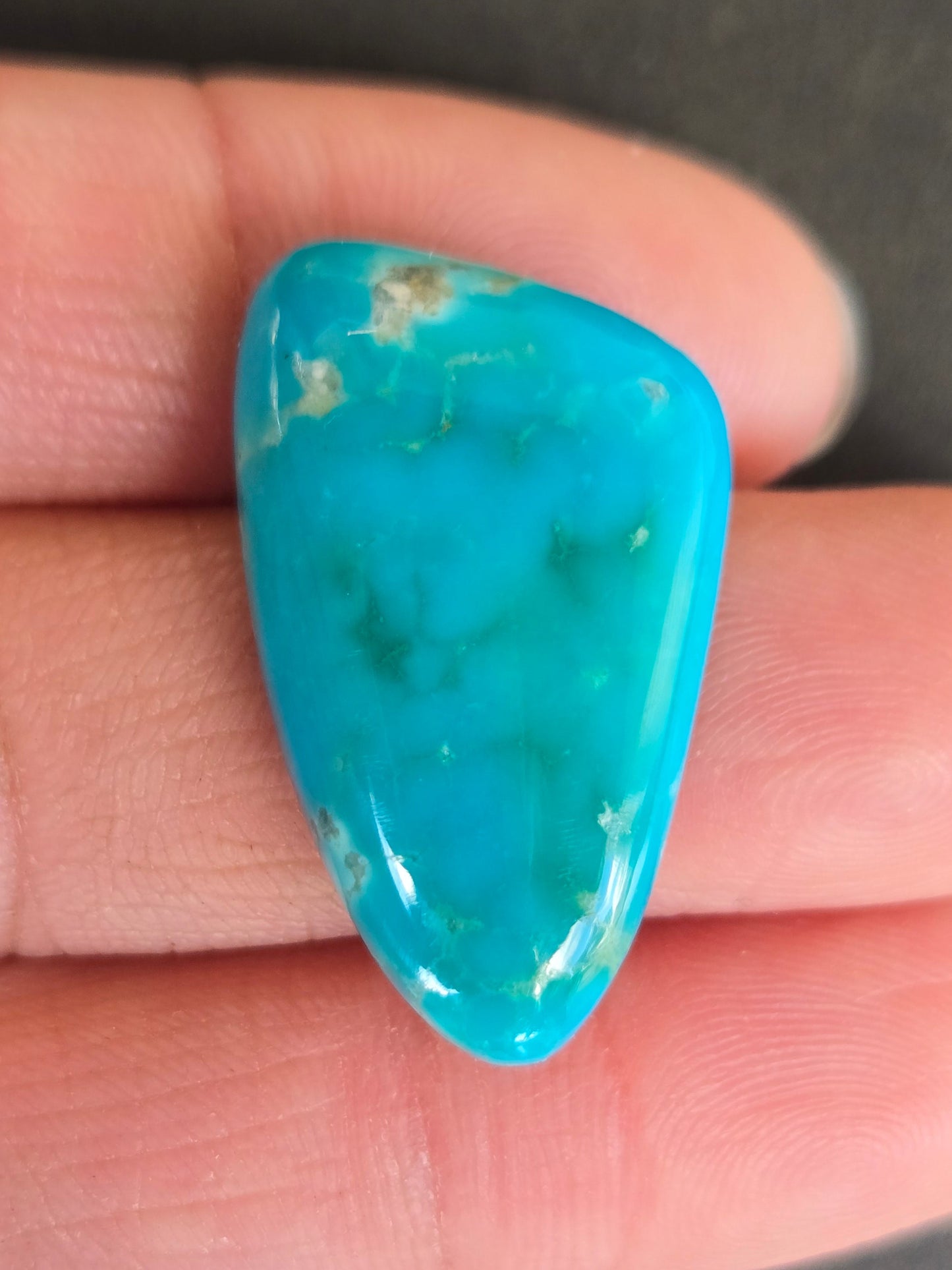 Golden Phoenix Turquoise (Hardy Pit) Cabochon