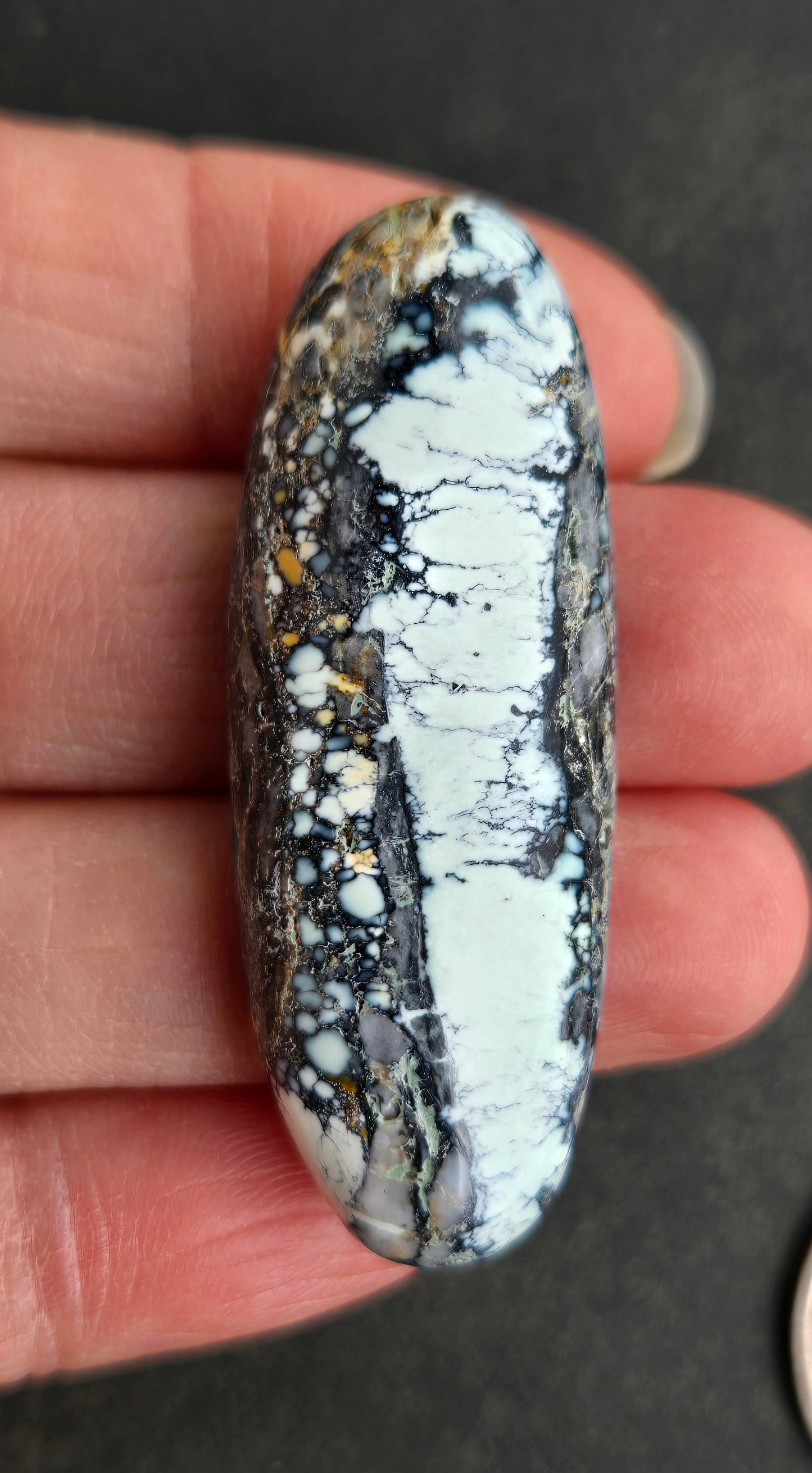 Snowcloud Variscite Cabochon