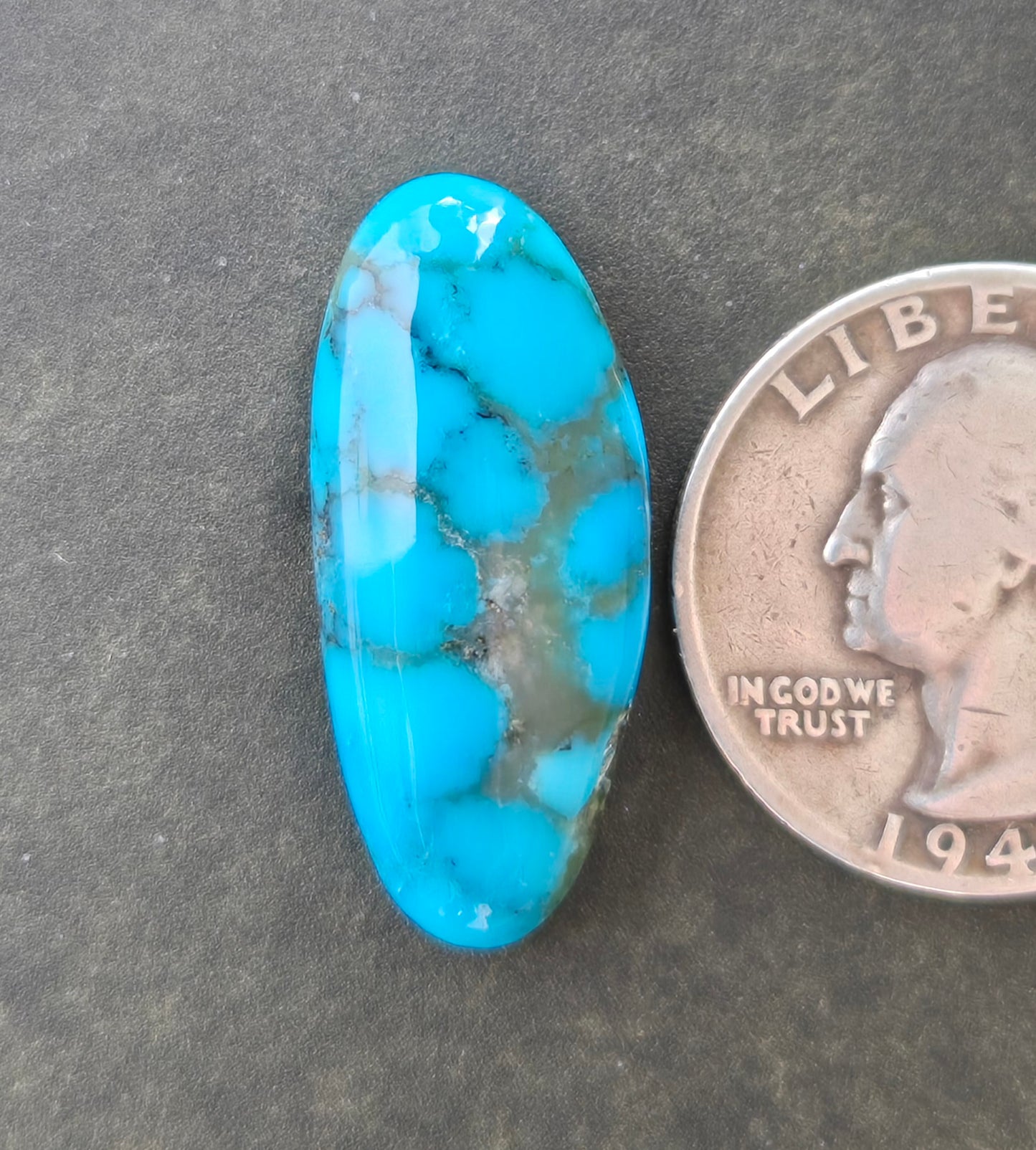 Ithaca Peak Turquoise Cabochon