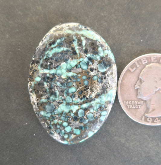 Blue Boy Variscite Cabochon