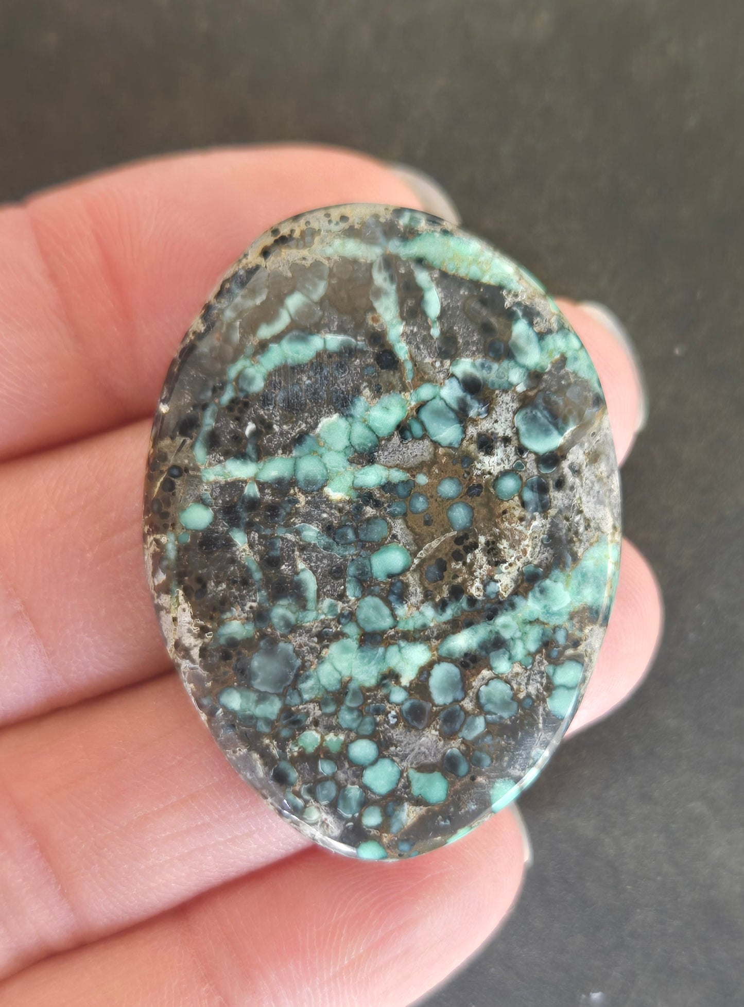 Blue Boy Variscite Cabochon