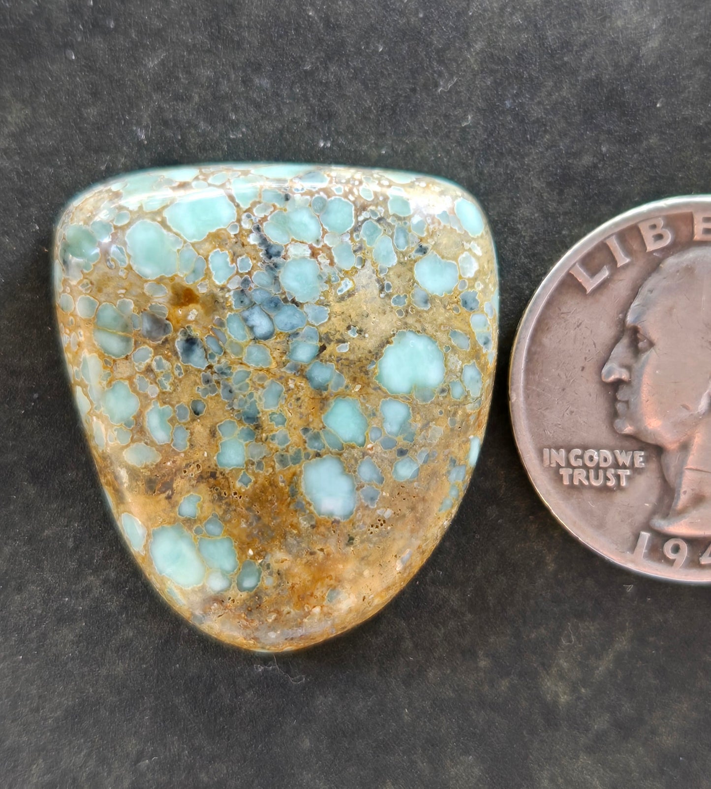Desert Bloom Variscite Cabochon