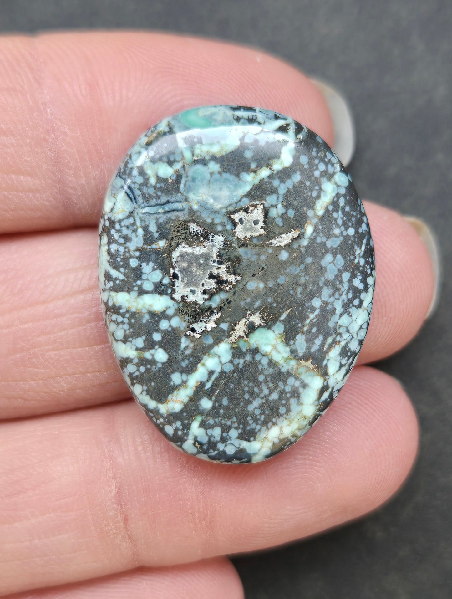 Blue Boy Variscite Cabochon