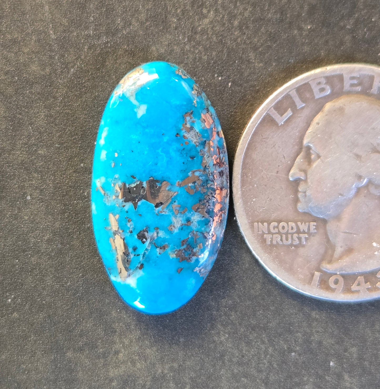Nacozari Turquoise Cabochon