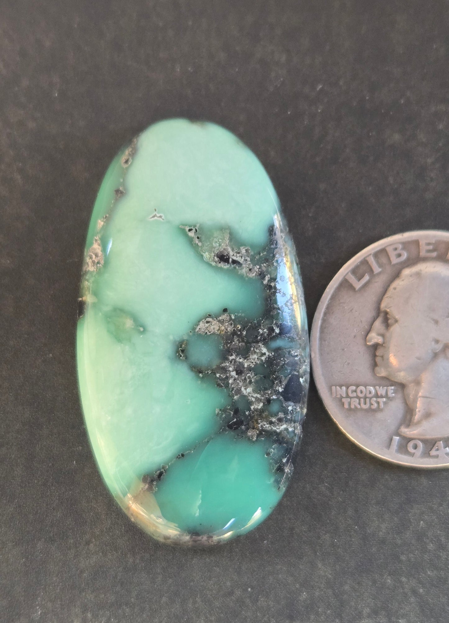 Ackerman Canyon Variscite Cabochon