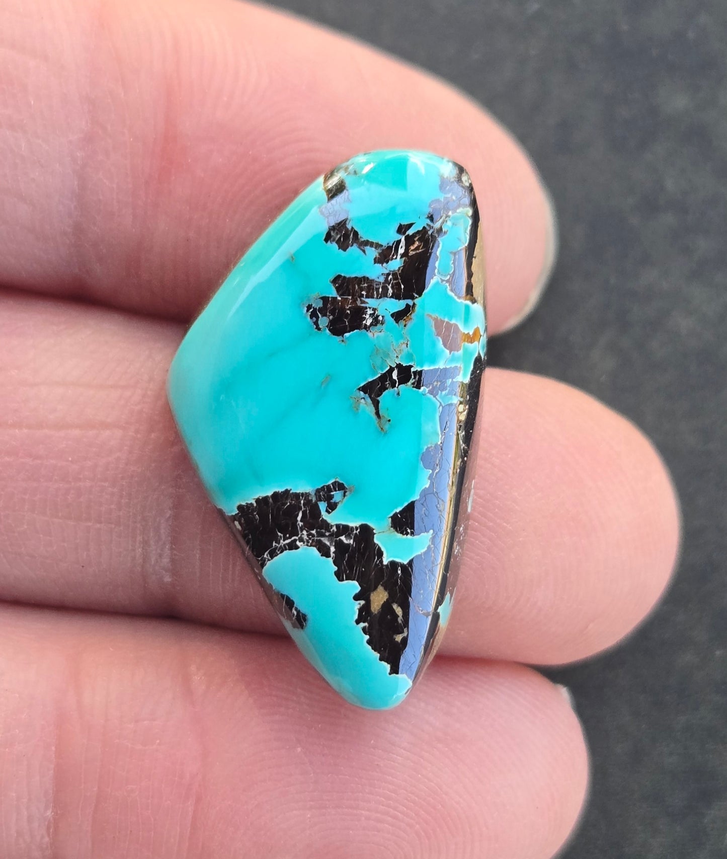 Natural Candelaria Turquoise Cabochon
