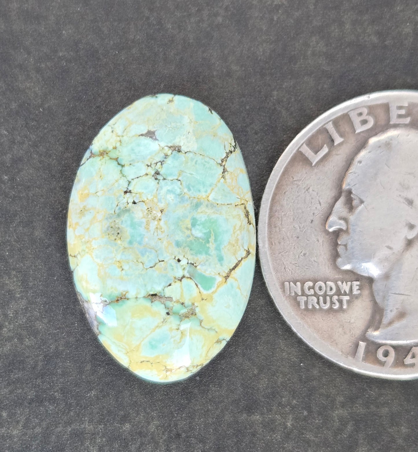 Seven Dwarfs Variscite Cabochon 7D