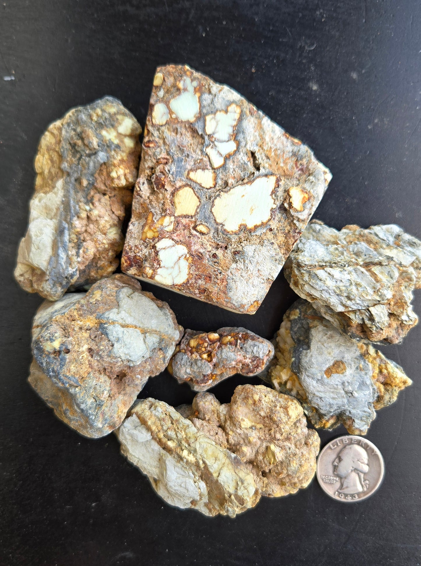 Aloe Variscite rough for cabbing - Natural Nevada Variscite-448 grams lot 1