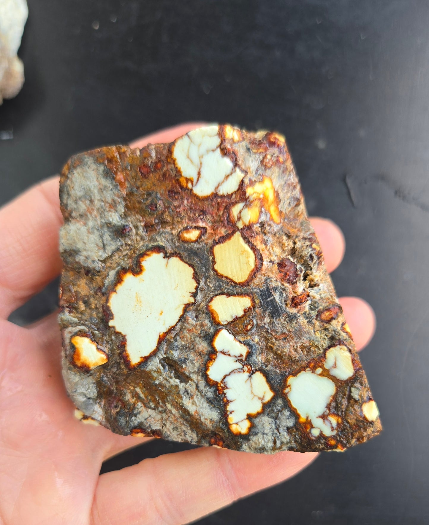 Aloe Variscite rough for cabbing - Natural Nevada Variscite-448 grams lot 1