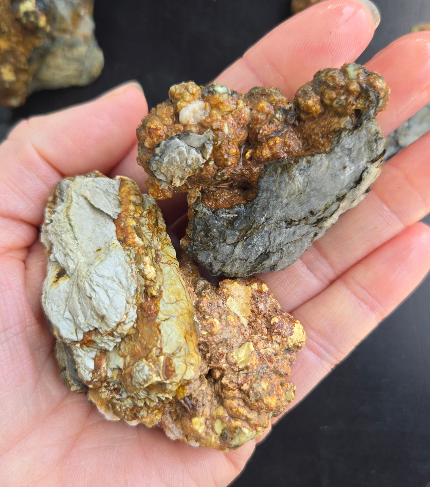 Aloe Variscite rough for cabbing - Natural Nevada Variscite-448 grams lot 1