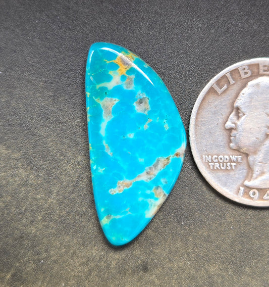 AAA Kingman Hardy Pit Turquoise Cabochon