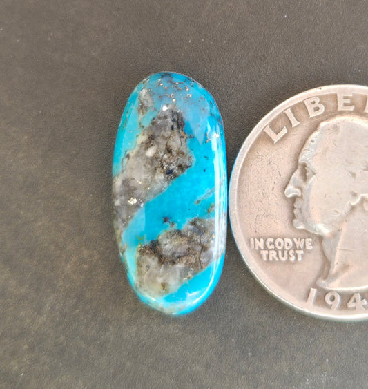 AAA Ithaca Peak Turquoise Cabochon