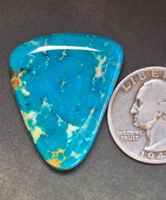 Golden Phoenix Turquoise (Hardy Pit) Cabochon