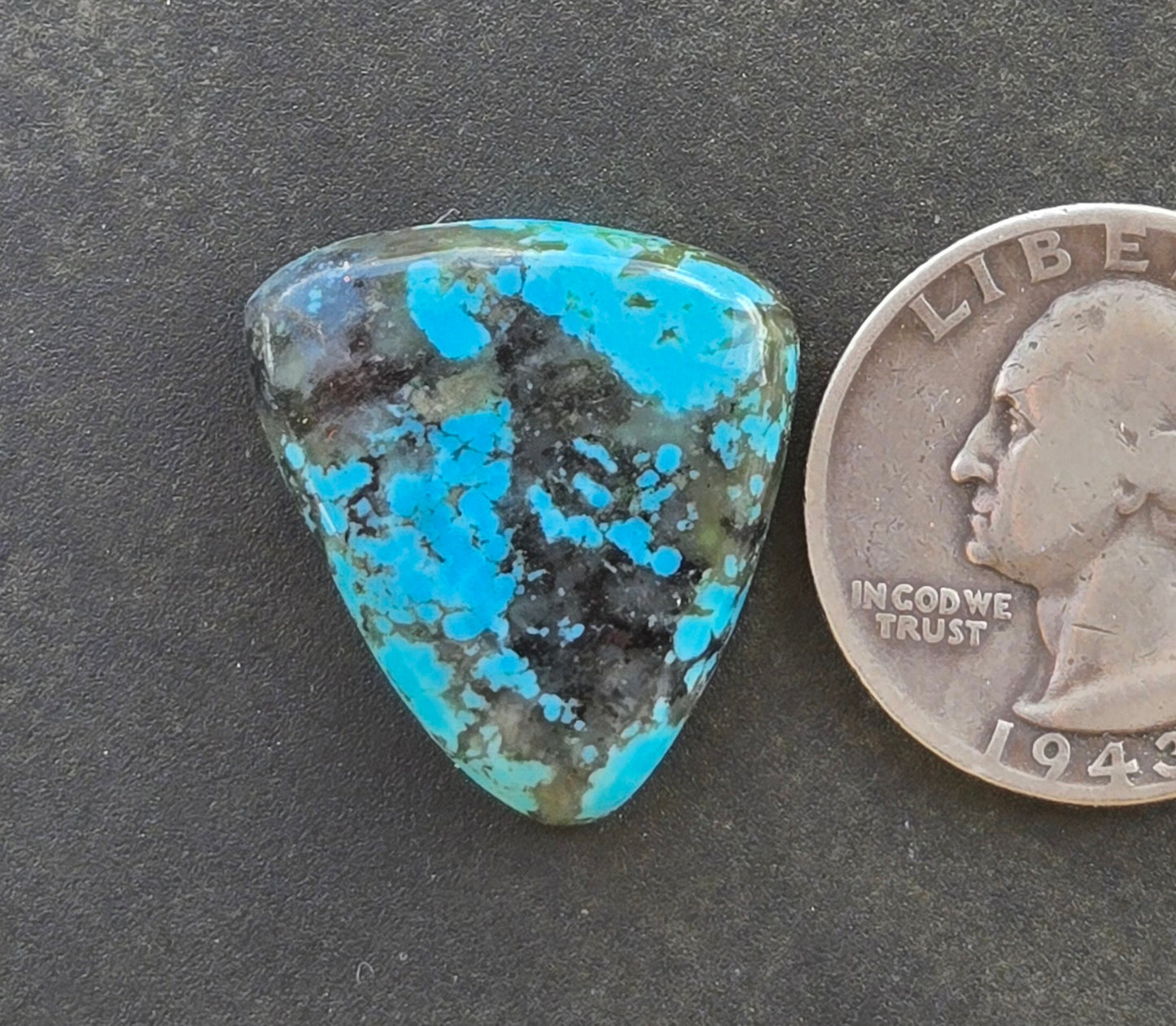 Kingman Turquoise Mountain Cabochon