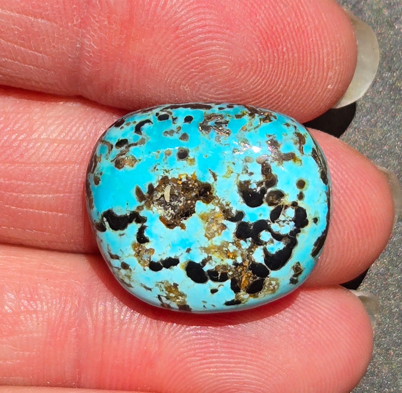 Kingman Turquoise Mountain Cabochon