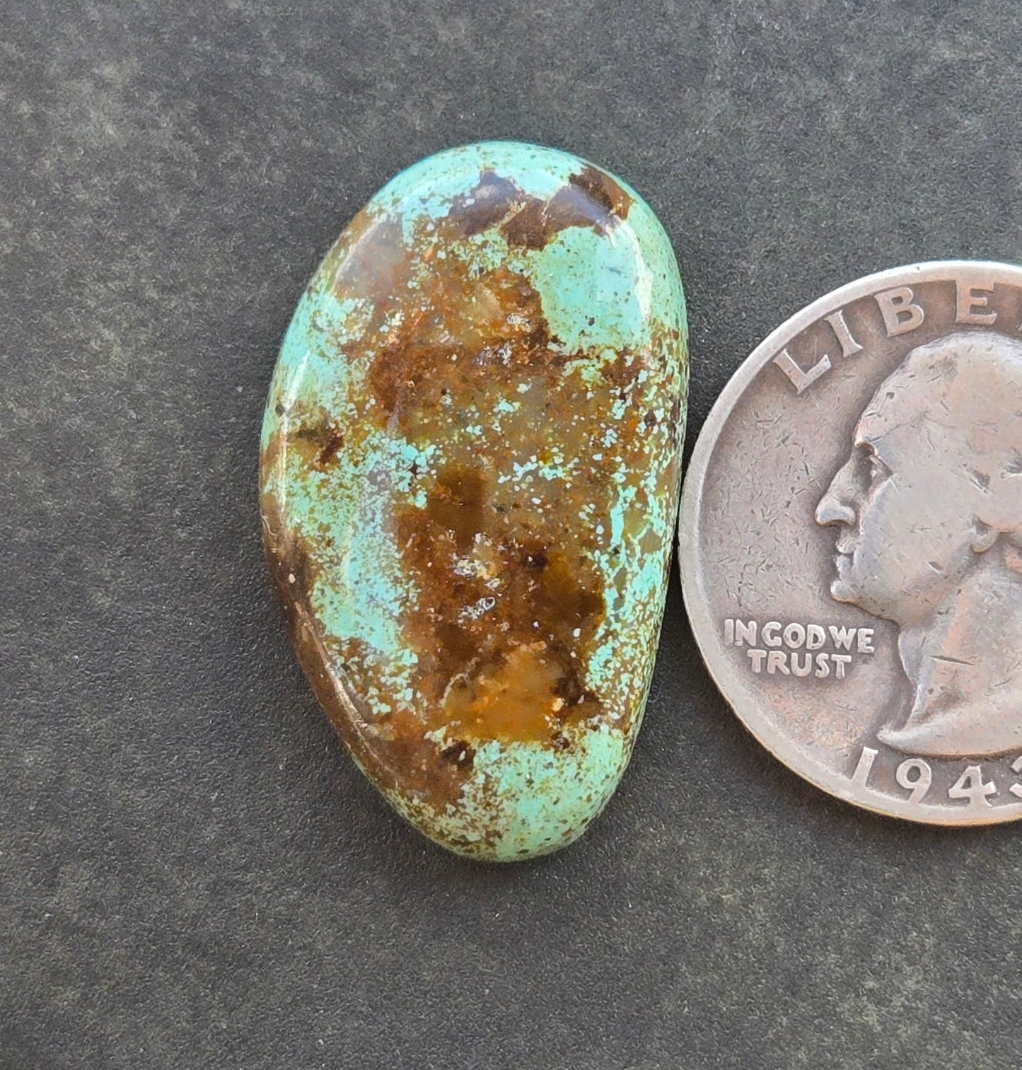 Kingman Turquoise Mountain Cabochon
