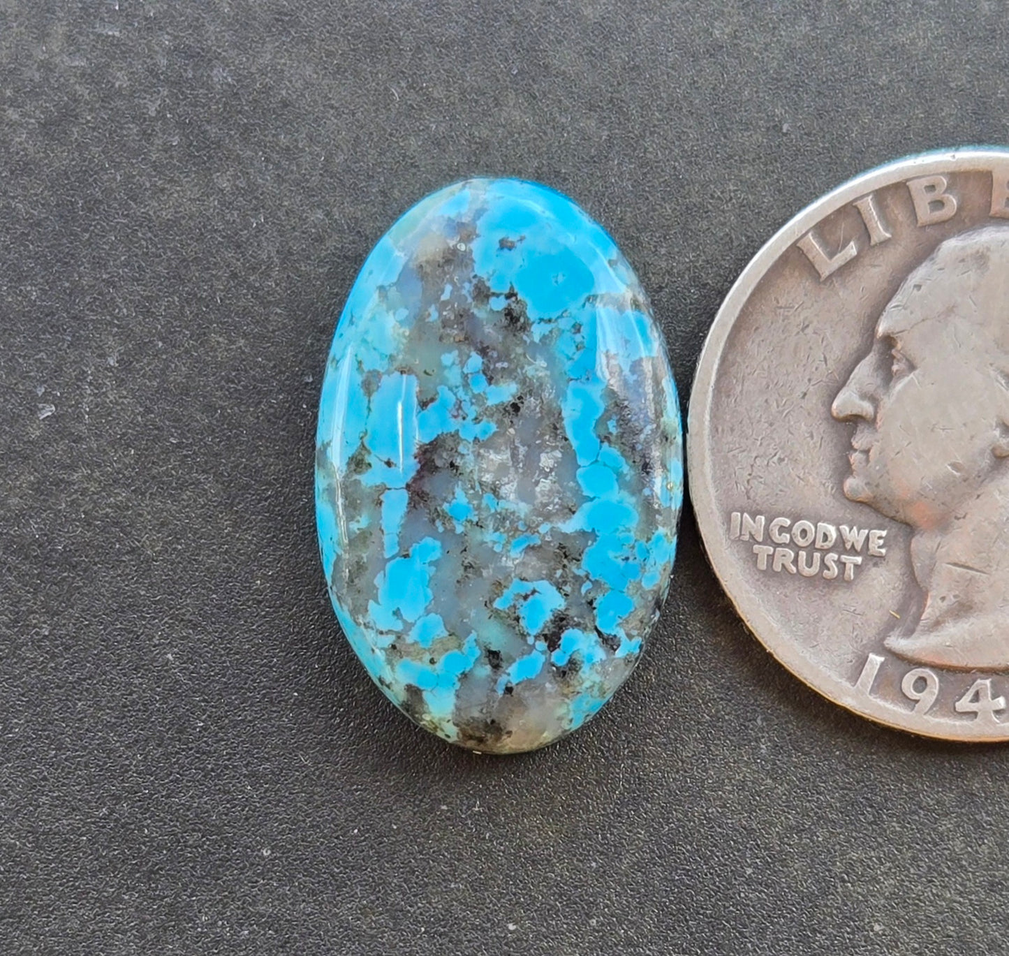 Kingman Turquoise Mountain Cabochon