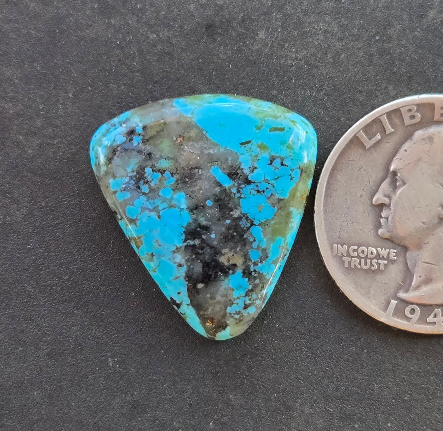 Kingman Turquoise Mountain Cabochon