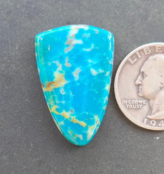 Golden Phoenix Turquoise (Hardy Pit) Cabochon
