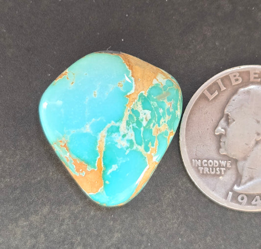 Natural Royston Royal Blue Turquoise Cabochon