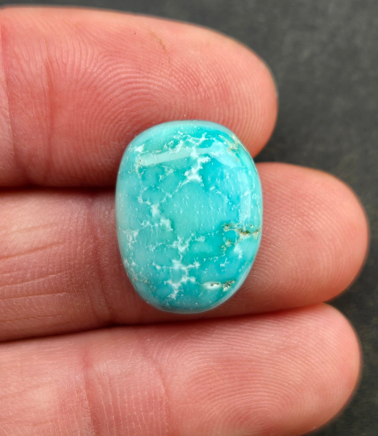 Natural Royston Royal Blue Turquoise Cabochon