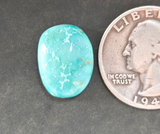 Natural Royston Royal Blue Turquoise Cabochon