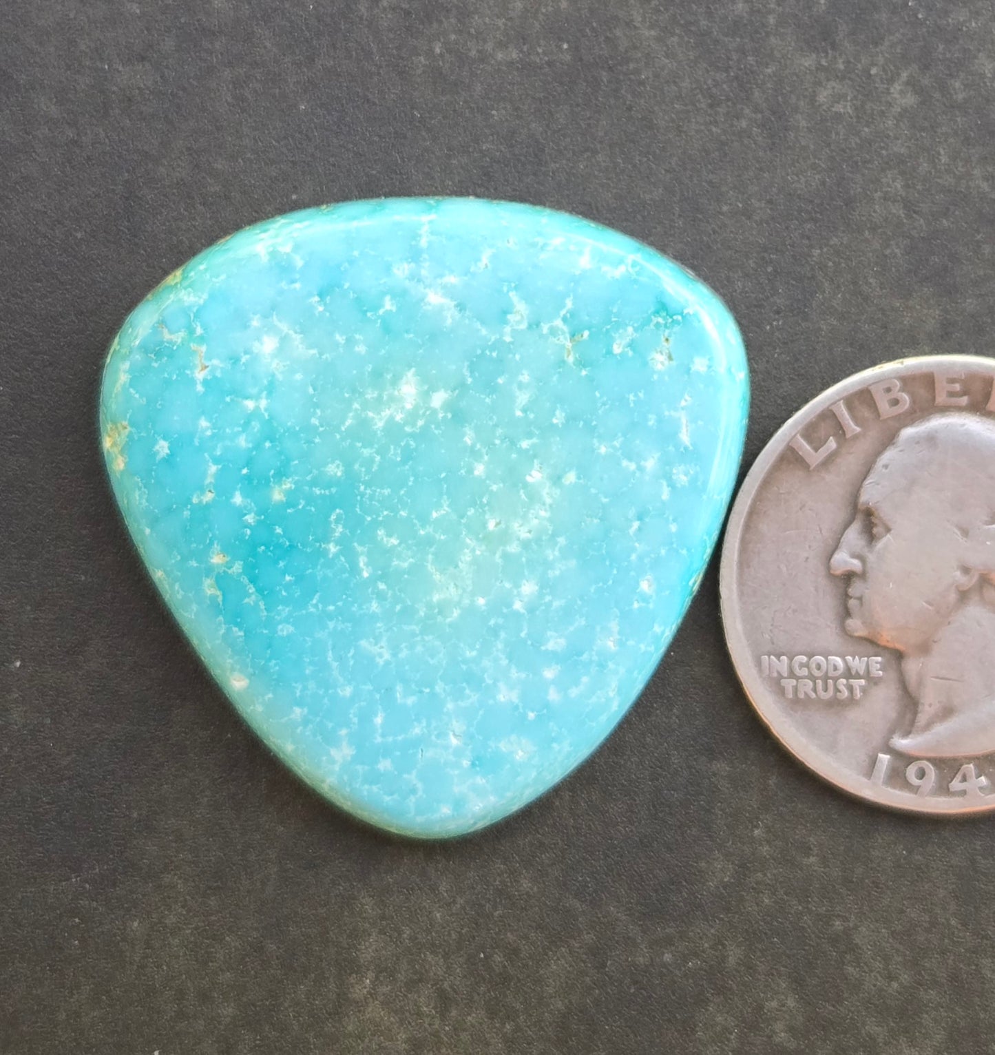 Royston Easter Blue Mine Turquoise Cabochon