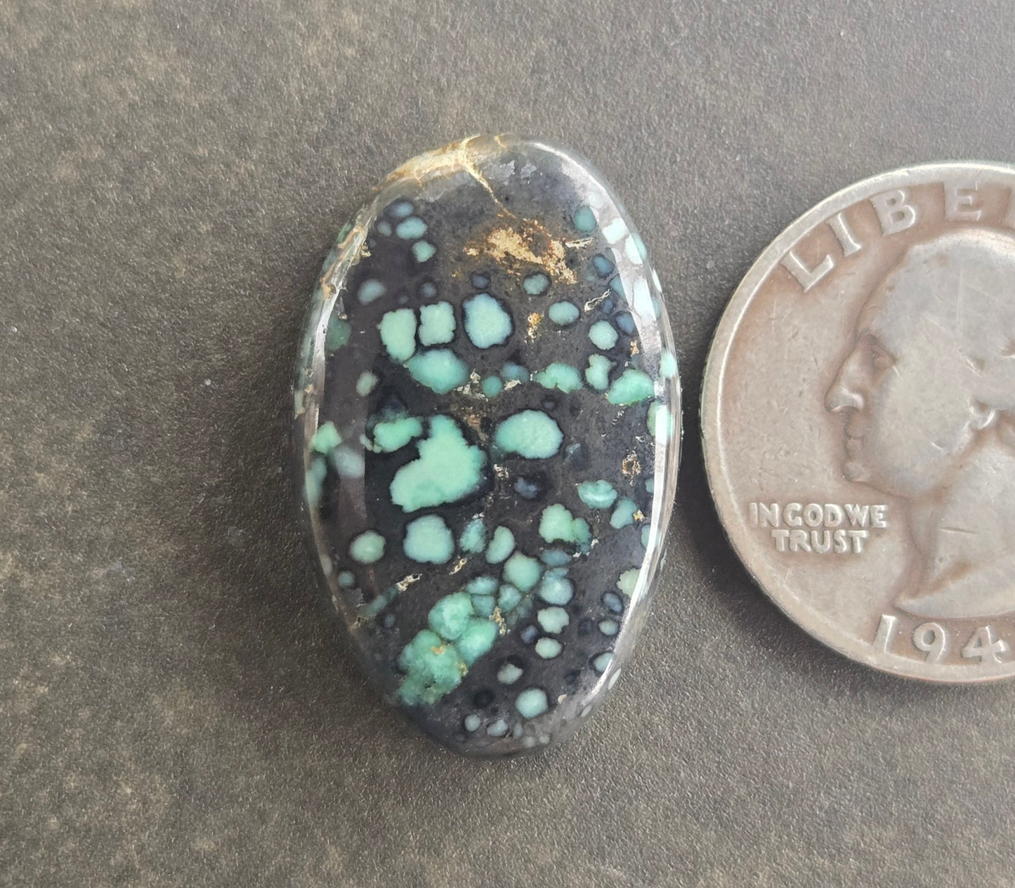 Blue Boy Variscite Cabochon