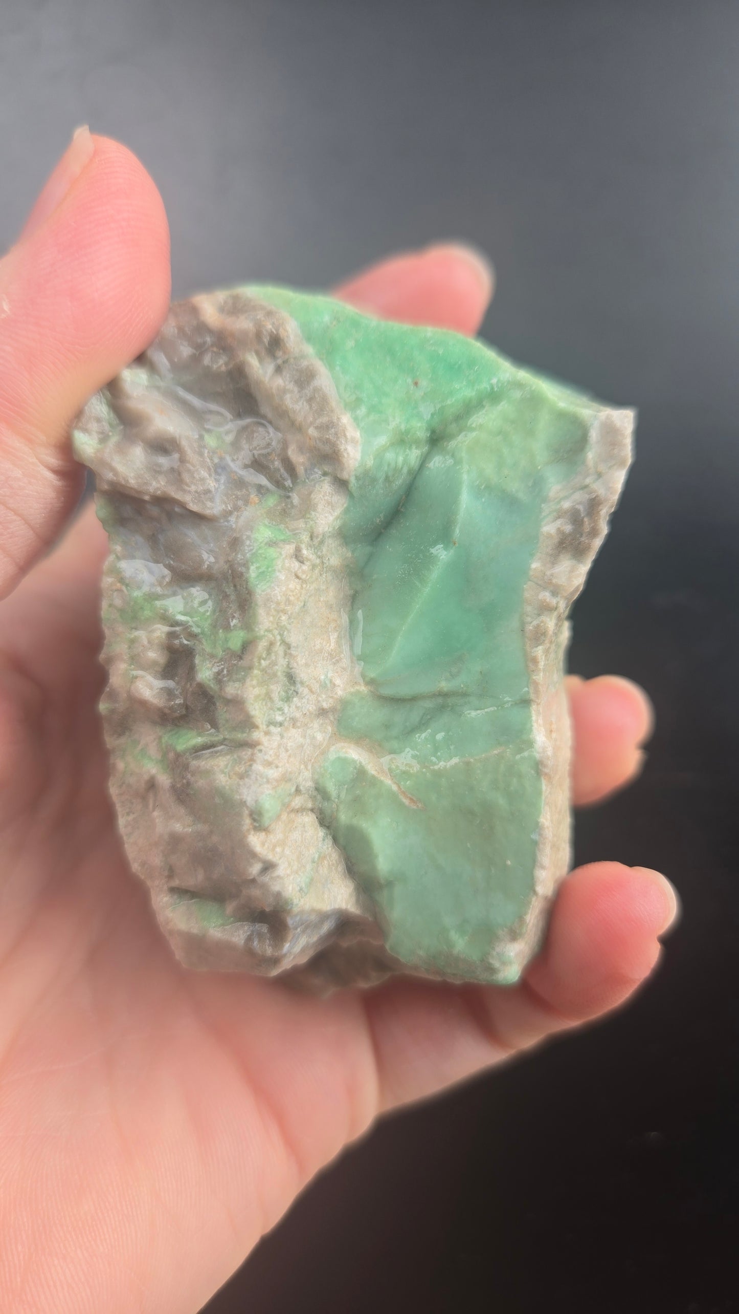 Lucin Variscite Rough for cabbing - Natural Utah Variscite- 275 grams