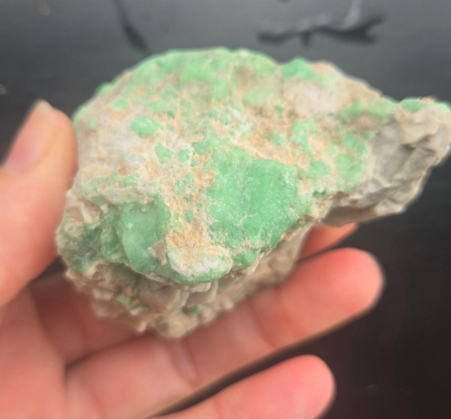 Lucin Variscite Rough for cabbing - Natural Utah Variscite- 240 gram lot