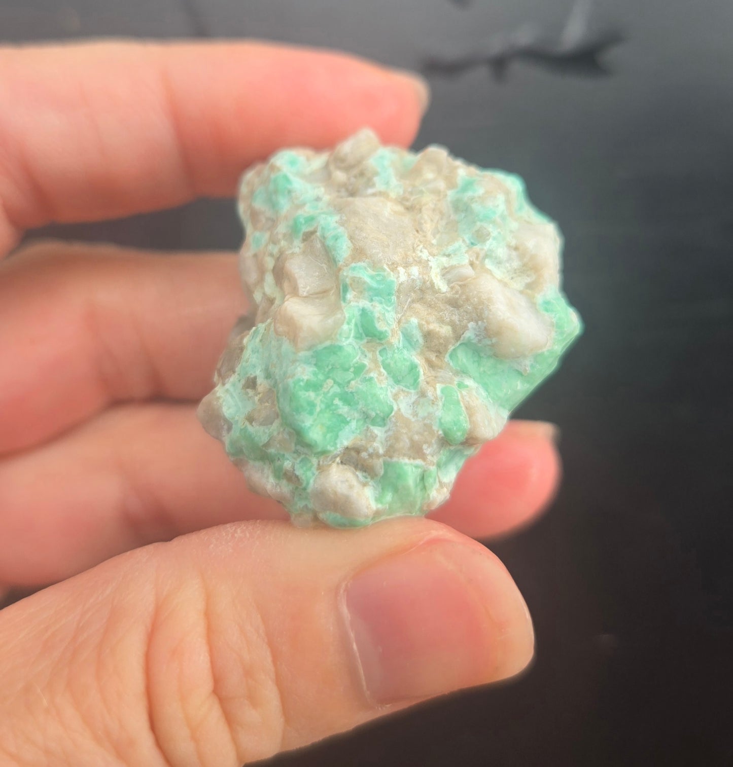 Lucin Variscite Rough for cabbing - Natural Utah Variscite- 240 gram lot