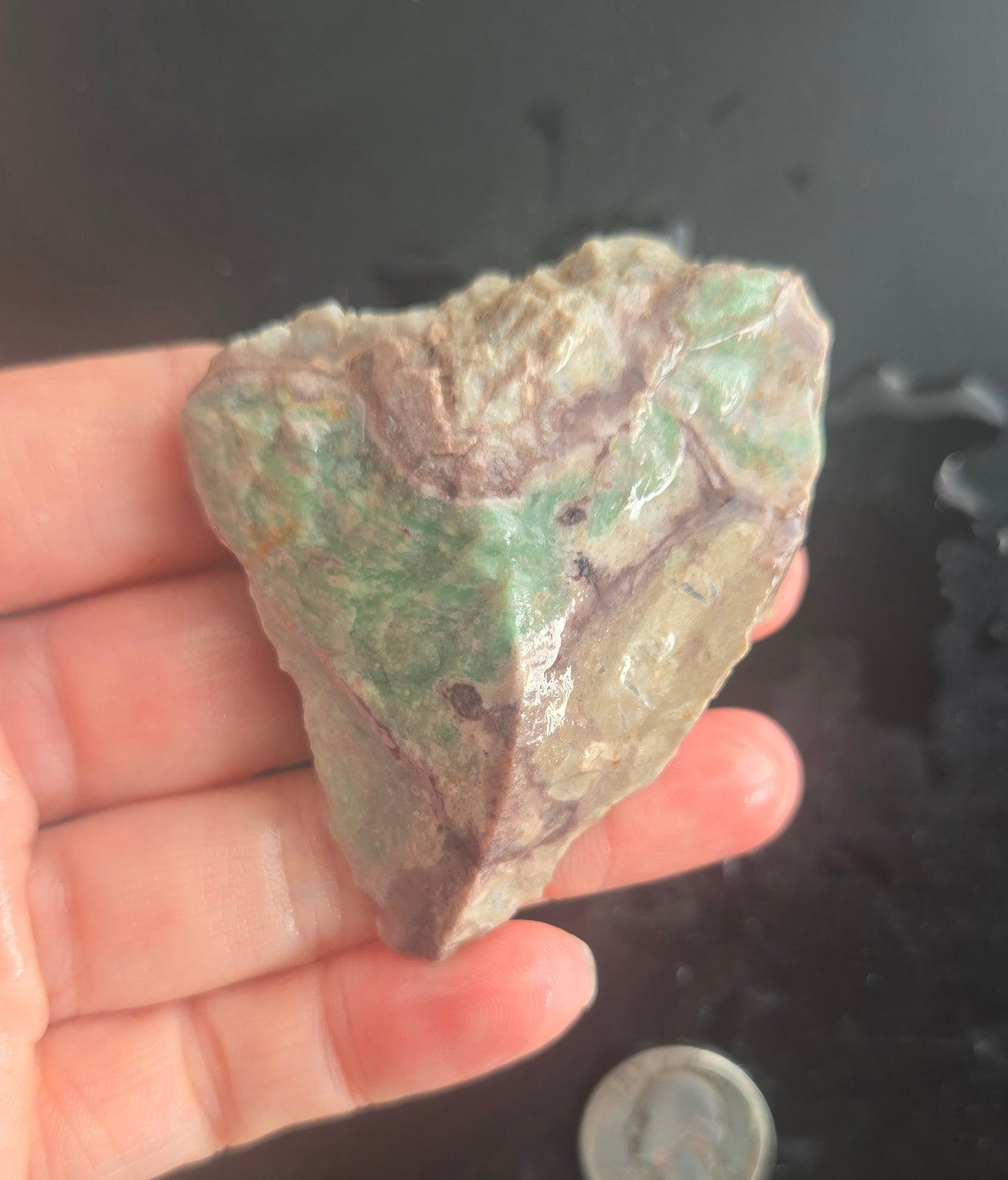 Lucin Variscite Rough for cabbing - Natural Utah Variscite- 250 gram lot