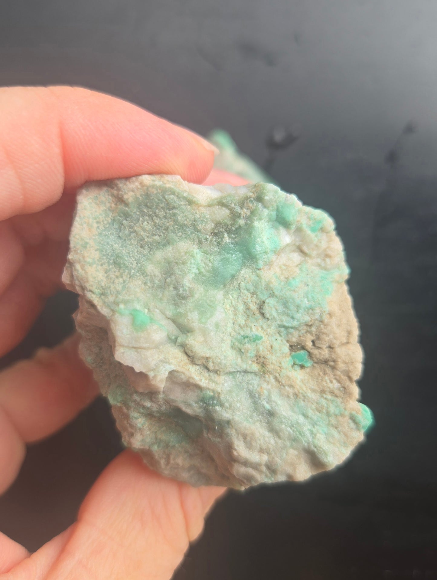 Lucin Variscite Rough for cabbing - Natural Utah Variscite- 255 gram lot