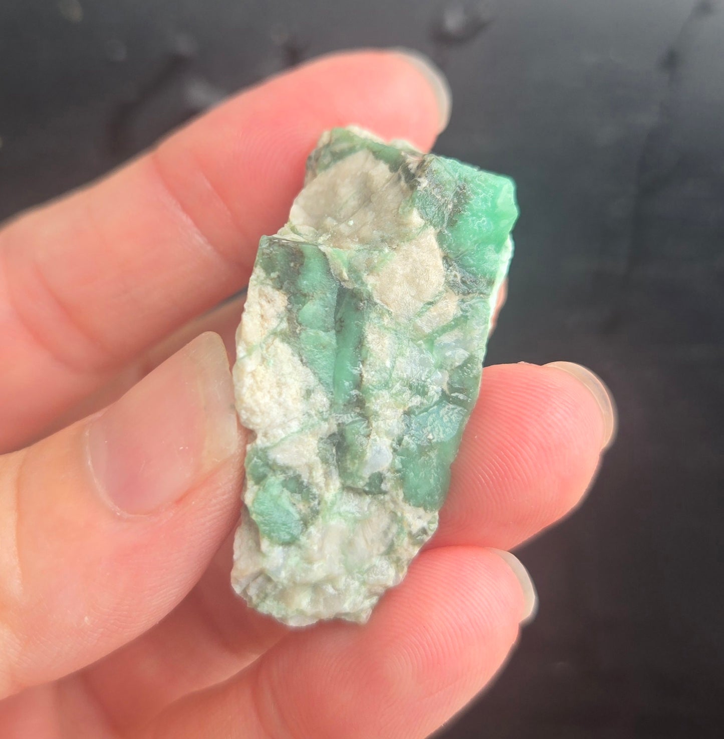 Lucin Variscite Rough for cabbing - Natural Utah Variscite- 255 gram lot