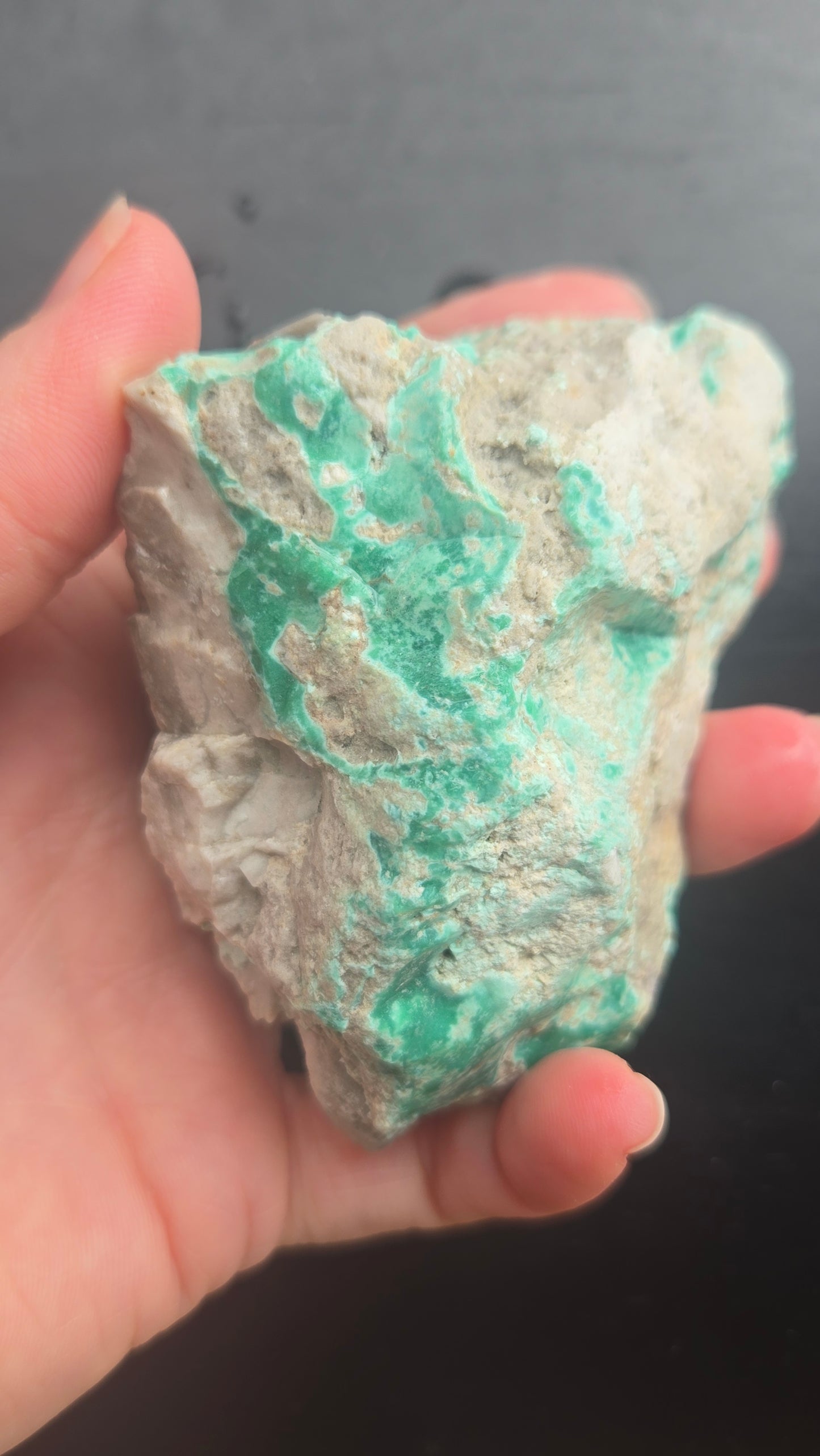 Lucin Variscite Rough for cabbing - Natural Utah Variscite- 245 grams