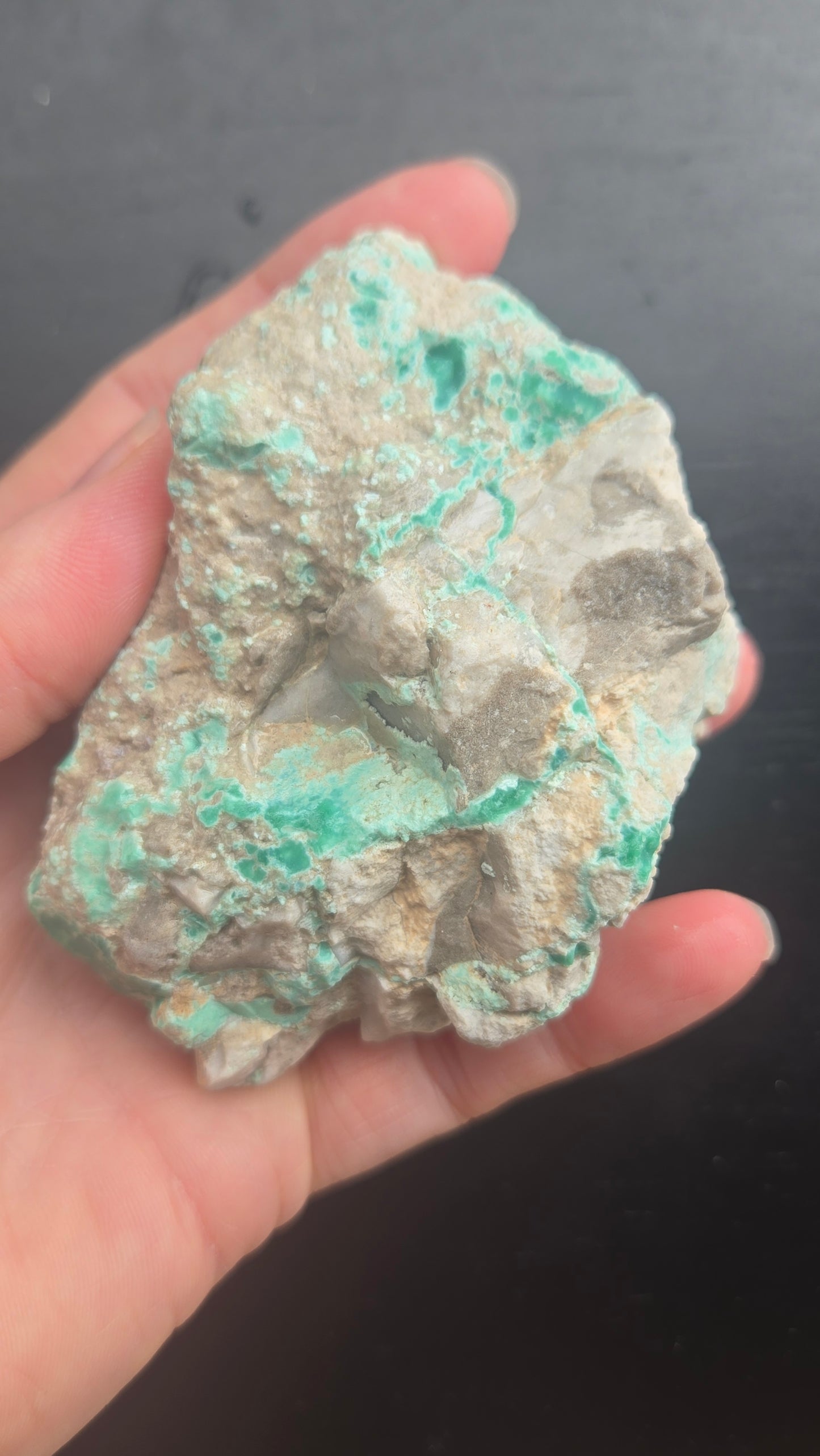 Lucin Variscite Rough for cabbing - Natural Utah Variscite- 245 grams
