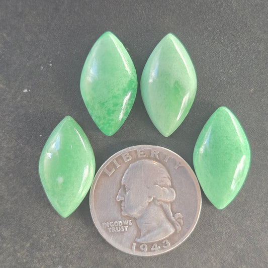 Lucin Variscite Cabochon Set of 4