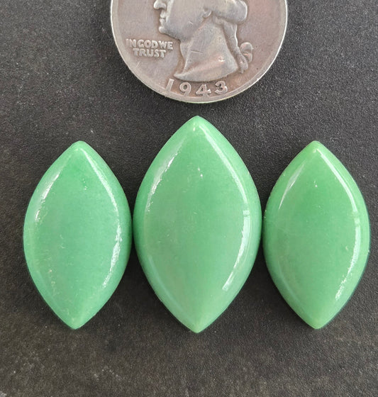 Lucin Variscite Cabochon Set of 3 - lot 6