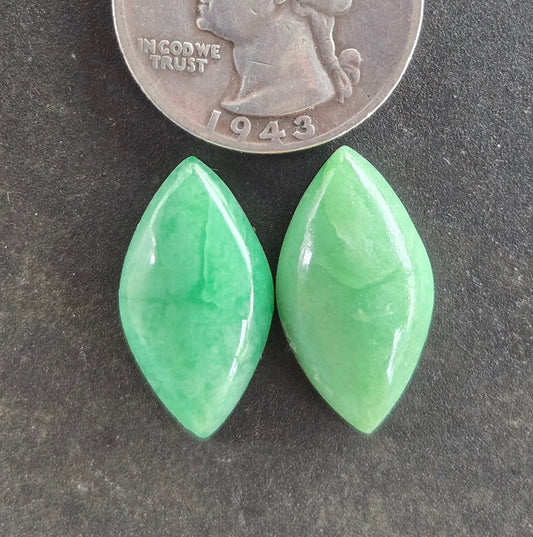 Lucin Variscite Cabochon Set of 2 - lot 5
