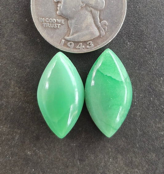 Lucin Variscite Cabochon Set of 2 - lot 6