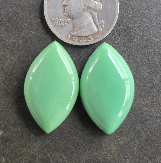 Lucin Variscite Cabochon Set of 2 - lot 7