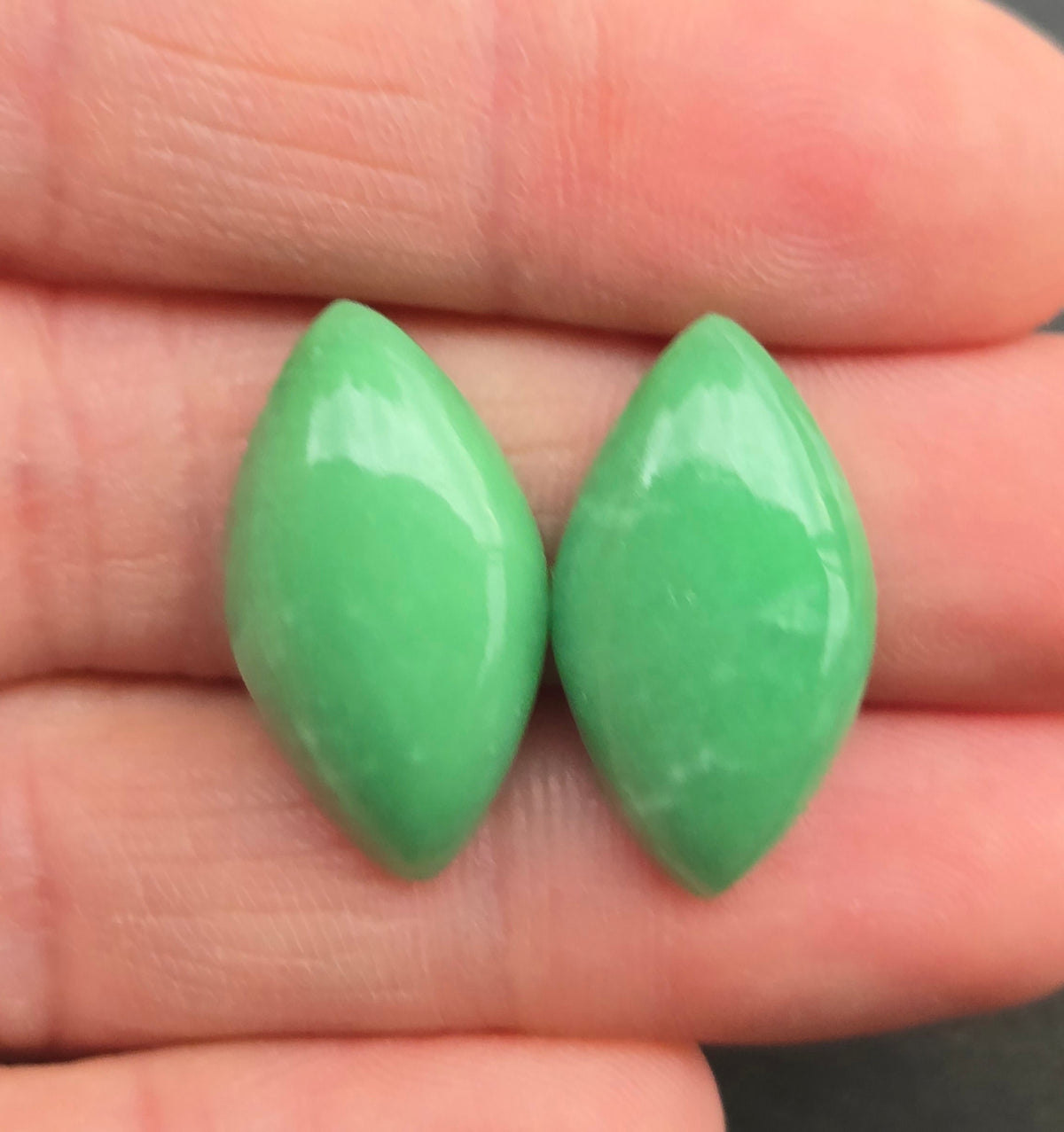 Lucin Variscite Cabochon Set of 5 - lot 1