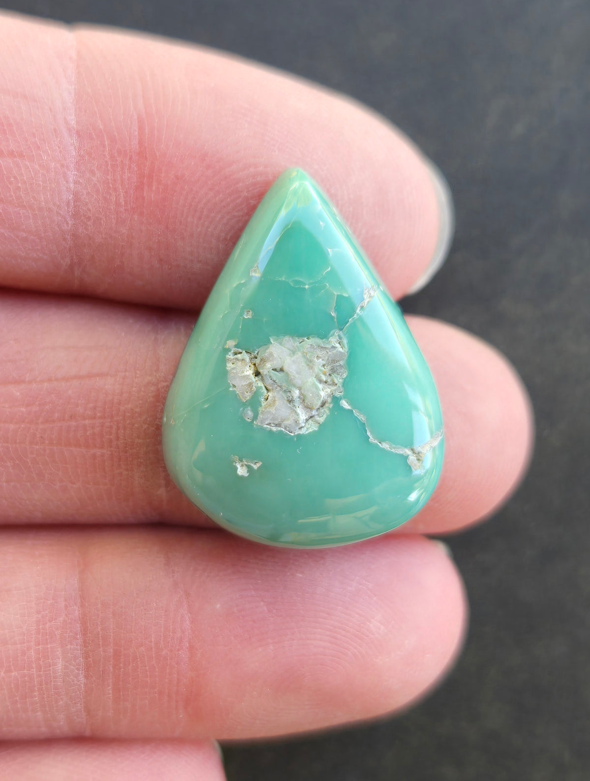 Natural Royston Turquoise Cabochon