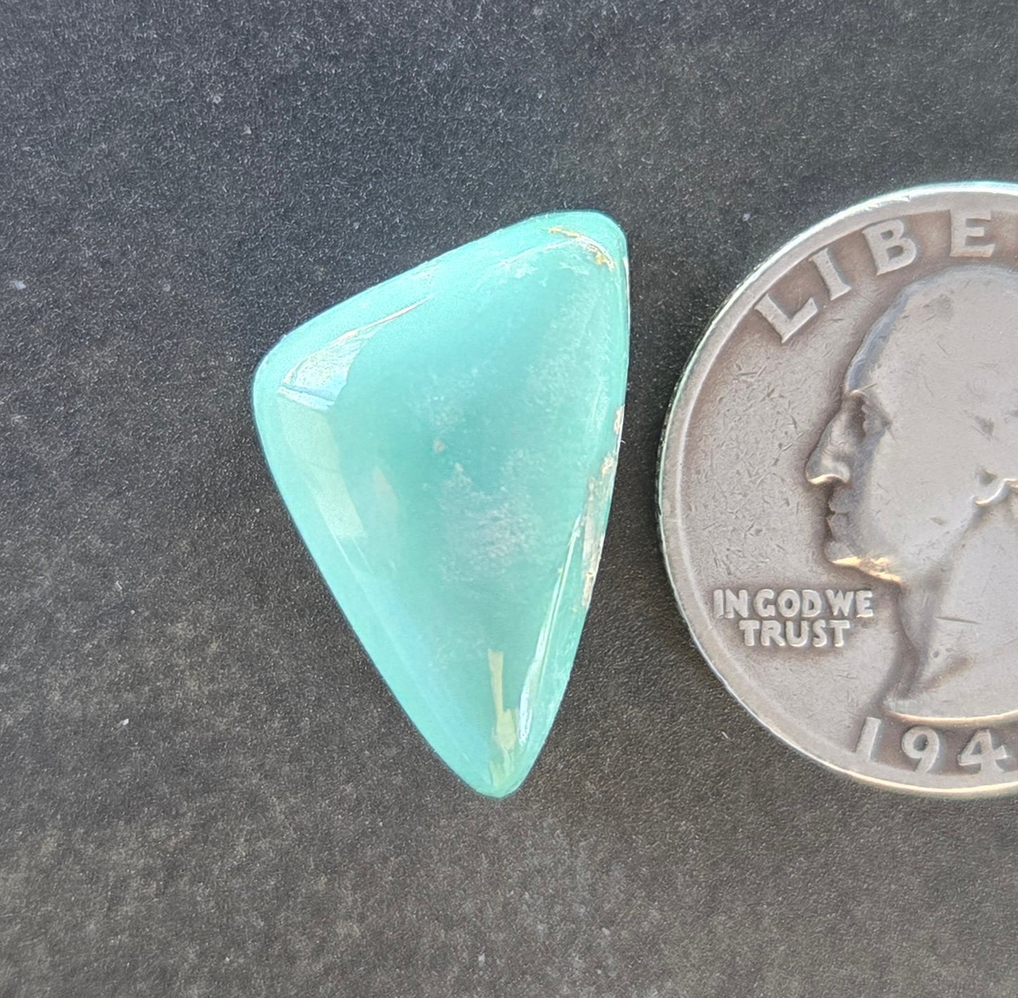 Natural Royston Turquoise Cabochon
