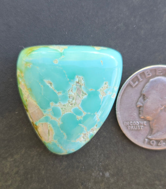 Natural Royston Easter Blue Mine Turquoise Cabochon